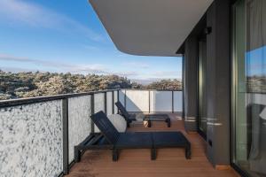 Balkón nebo terasa v ubytování Lighthouse Luxury Penthouse - Jantar Apartamenty