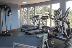 Fitness centrum a/nebo fitness zařízení v ubytování Arcadia Suites - Kampala