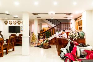 Гостиная зона в Europa Hotel