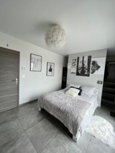 Letto o letti in una camera di Eclipse Rochelongue