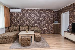 Χώρος καθιστικού στο Panorama Apartment
