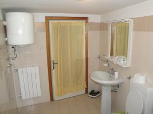 Koupelna v ubytování La Piazza B&B