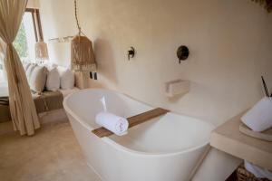 Vannituba majutusasutuses Rubi Tulum