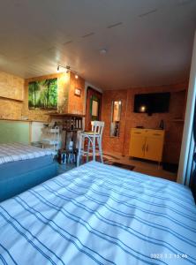 Postel nebo postele na pokoji v ubytování Ferienwohnung Schug + 7 fotografií