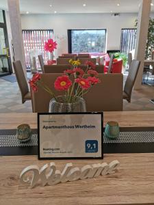 Certifikát, hodnocení, plakát nebo jiný dokument vystavený v ubytování Apartmenthaus Wertheim
