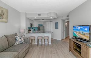 TV a/nebo společenská místnost v ubytování Carolinian 1535