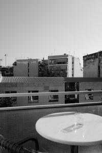 A balcony or terrace at Hotel Ntinas