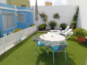 A garden outside Casa Fortu La Palma