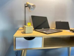 Zdjęcie z galerii obiektu La SPACIEUSE- Chambre privée-Cosy-Climatisée w mieście Genilac