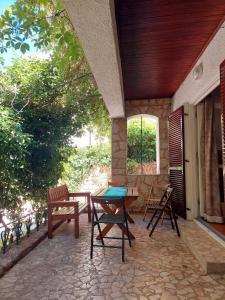 Balkón nebo terasa v ubytování House Leticija rustica