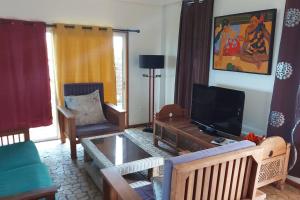 En TV eller et underholdningssystem på Piafau Hills