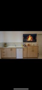 Kuchyň nebo kuchyňský kout v ubytování סוויטות לב הגולן - Golan center suite