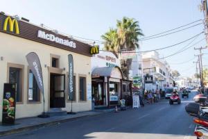 El barri de l'hostal o pensió o un barri que hi ha a prop