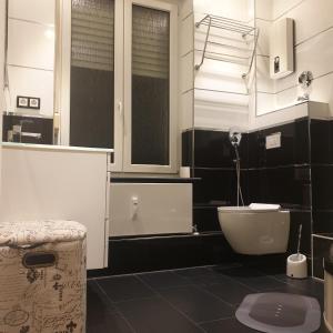 Koupelna v ubytování Moderne Wohnung im Zentrum und Alte Wohnung im Zentrum