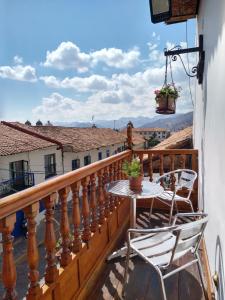 Balcone o terrazza di Casona Corrales Hotel Boutique