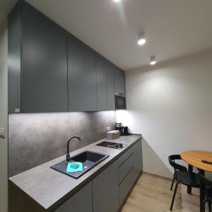 Apartament Holiday B 210 주방 또는 간이 주방