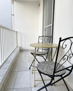 Balkón nebo terasa v ubytování Stylish 1 bedroom apartment in central Msida C11A