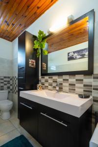 Koupelna v ubytování Charmant logement F3 au sud de la Martinique (PMR) + 37 fotografií