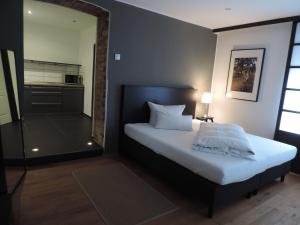 En eller flere senger på et rom på Hotel zur Amtspforte