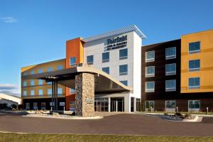 an office building with a hospital at Fairfield Inn & Suites by Marriott McPherson in McPherson