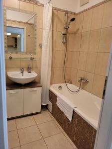 Kúpeľňa v ubytovaní SDP Futo Apartment