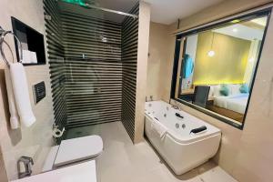 Koupelna v ubytování Hotel Aikawa