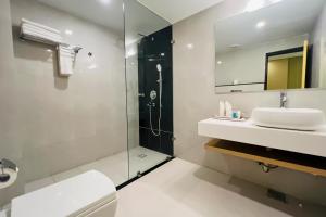 Koupelna v ubytování Hotel Aikawa
