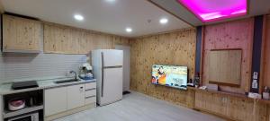 RG度假屋的厨房或小厨房