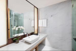 Koupelna v ubytování Metropark Hotel Hongqiao Shanghai