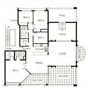 棕櫚灣的住宿－Belle Escapes Oceanview Suite 48 with Private Pool Alamanda Resort Palm Cove，相簿中的一張相片
