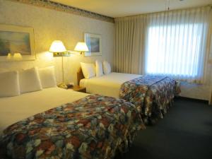 Ein Bett oder Betten in einem Zimmer der Unterkunft Americas Best Value Inn Tahoe City