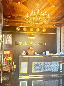 Certifikát, hodnocení, plakát nebo jiný dokument vystavený v ubytování Bình Dương Đà Lạt Hotel