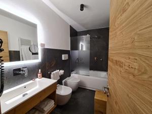 Kúpeľňa v ubytovaní Hotel Astoria