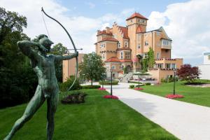 Zahrada ubytování Hotel Schloss Mönchstein