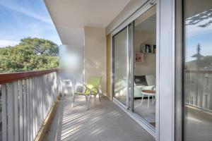 Balkón alebo terasa v ubytovaní Charmant appartement à 200 m de la mer!