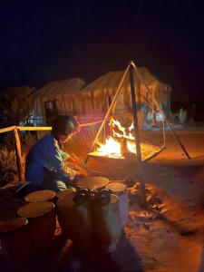 Fotografie z fotogalerie ubytování Azalay Luxury Camp Merzouga v destinaci Merzouga