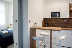 Kuchyňa alebo kuchynka v ubytovaní Hotel Dolce Vita