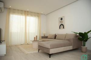 Χώρος καθιστικού στο A22 Cozy and central at La Marsa +9 φωτογραφίες