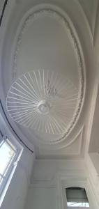 a ceiling with a ceiling fan in a room at Hôtel particulier - Le 119 in Valenciennes +141 photos