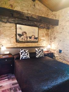 Кровать или кровати в номере Casa Rural La Yaya