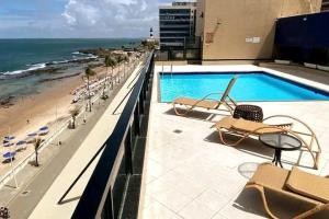 En generel havudsigt eller havudsigten taget fra lejligheden