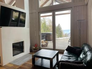TV a/nebo společenská místnost v ubytování Teichalm Lodge Landhaus