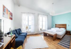 Postel nebo postele na pokoji v ubytování Altstadthotel Wetzel