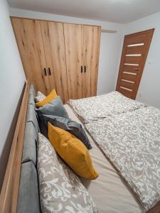 Posteľ alebo postele v izbe v ubytovaní Chalety BUČINA