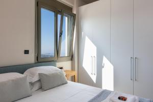 A bed or beds in a room at Villa Elia