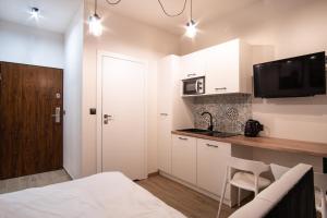 Kuchnia lub aneks kuchenny w obiekcie Dream Apartments - Gdańska 72