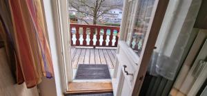 Balkón nebo terasa v ubytování ciao-aschau Haus zur Burg Ap104 Pabst