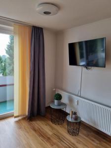 TV a/nebo společenská místnost v ubytování Ferienwohnung "Herzenslust"