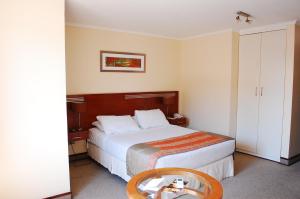 
Cama o camas de una habitación en Alto del Sol Angamos Antofagasta
