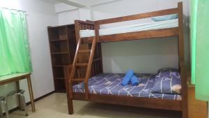 Palanda nebo palandy na pokoji v ubytování Al Shamsa Homes